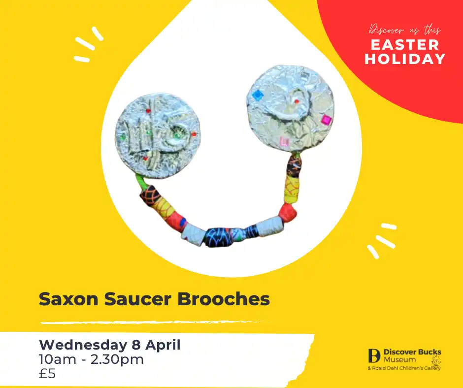 Saxon Saucer Brooches At Discover Bucks Museum