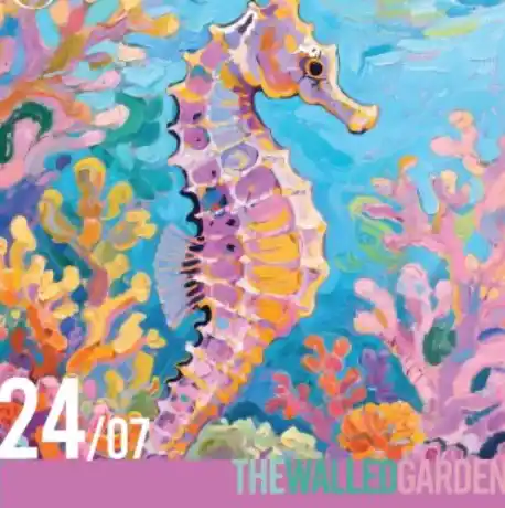 Seahorse Family Painting Workshop 9:30am