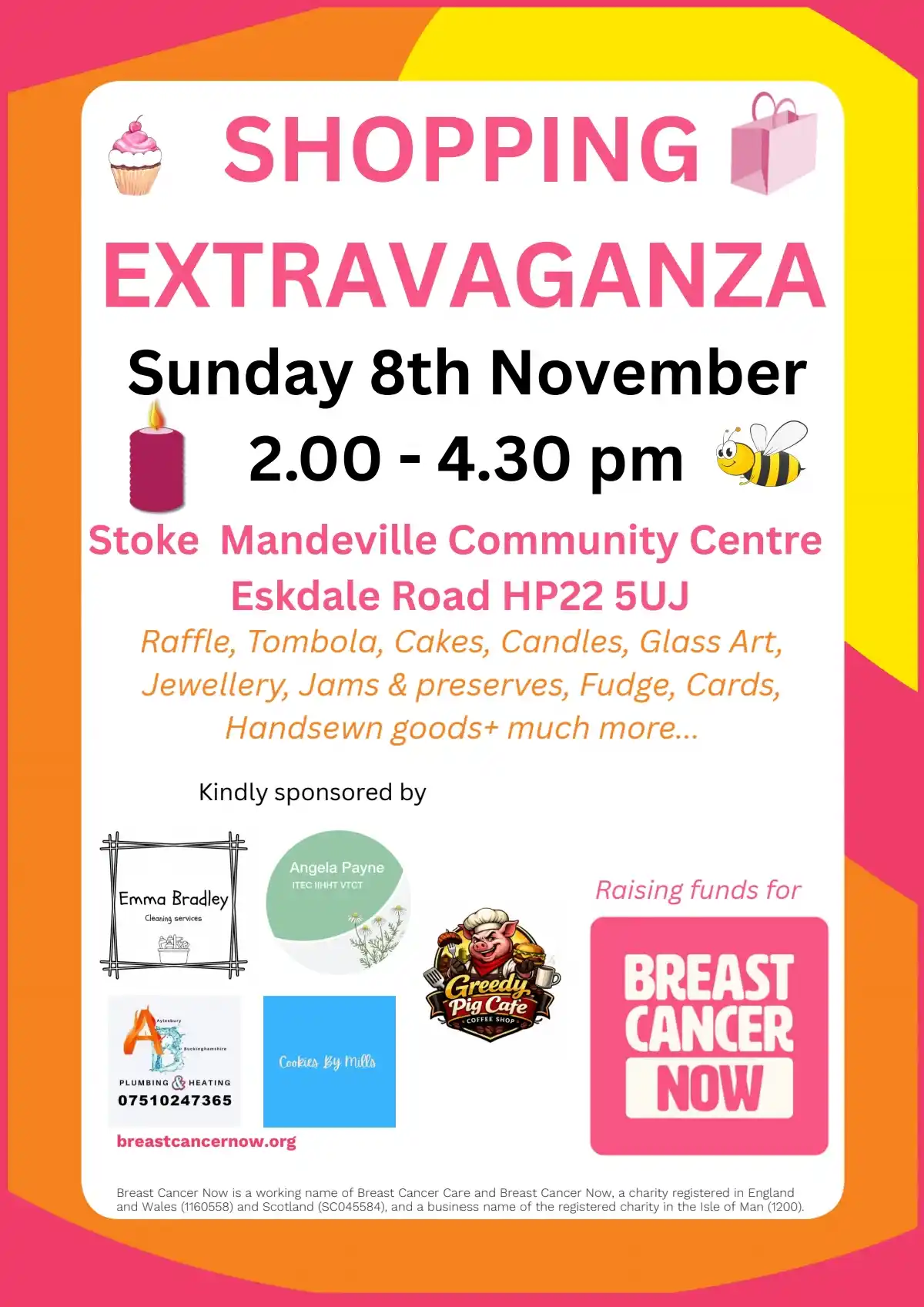 Shopping Extravaganza For Breast Cancer Now