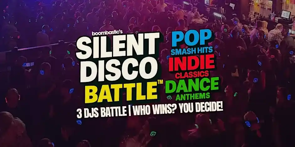 Silent Disco Milton Keynes - Pop Vs Indie Vs Dance