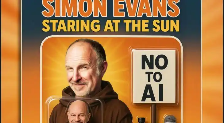 Simon Evans Is Staring At The Sun
