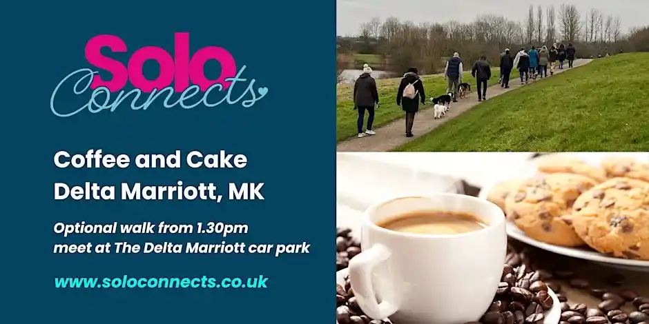 Solo Connects Coffee & Cake - July