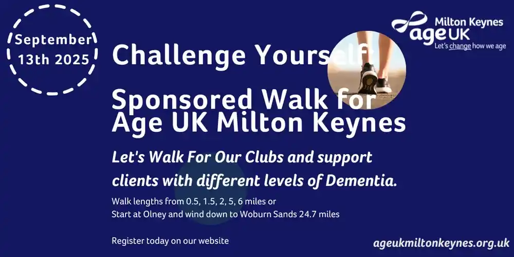 Sponsored Walk For Age UK Milton Keynes