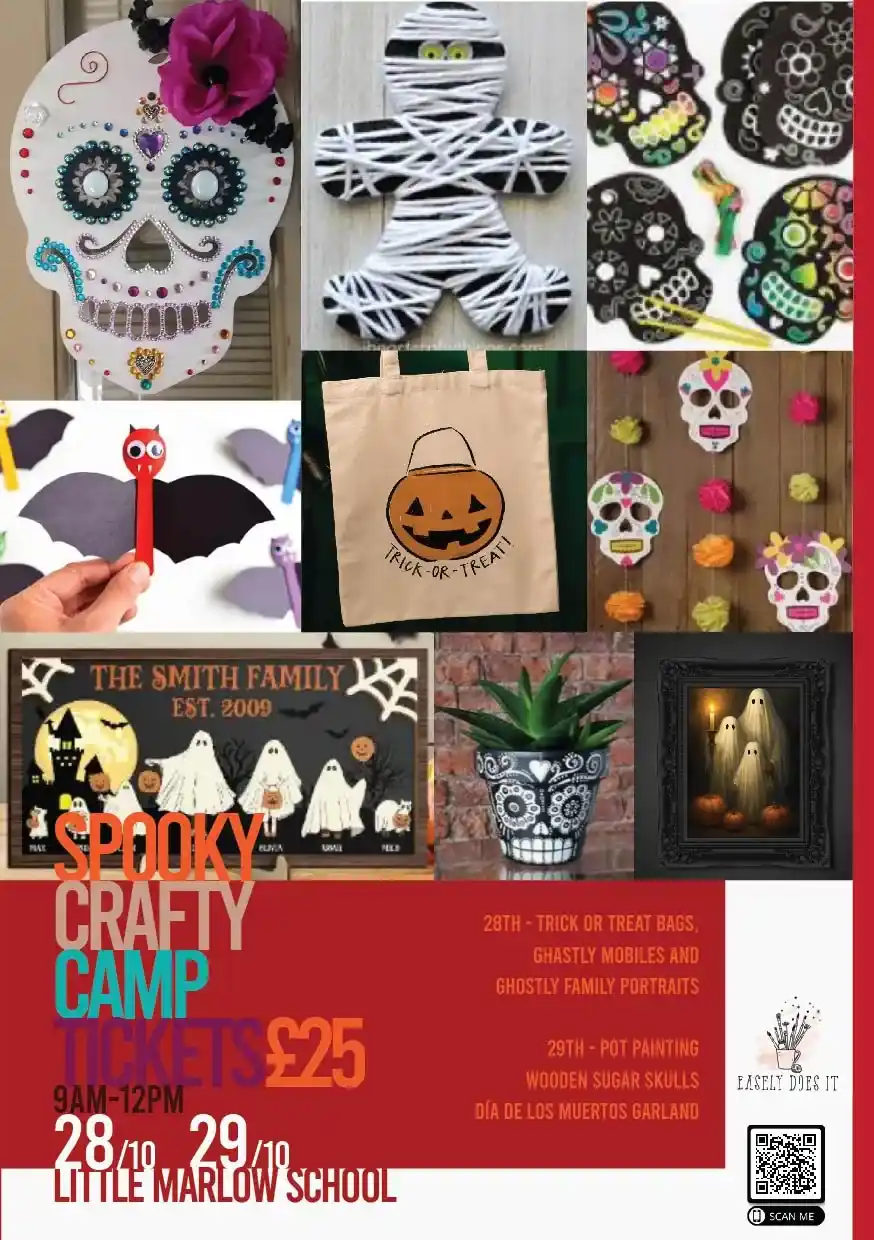 Spooky Crafty Camp