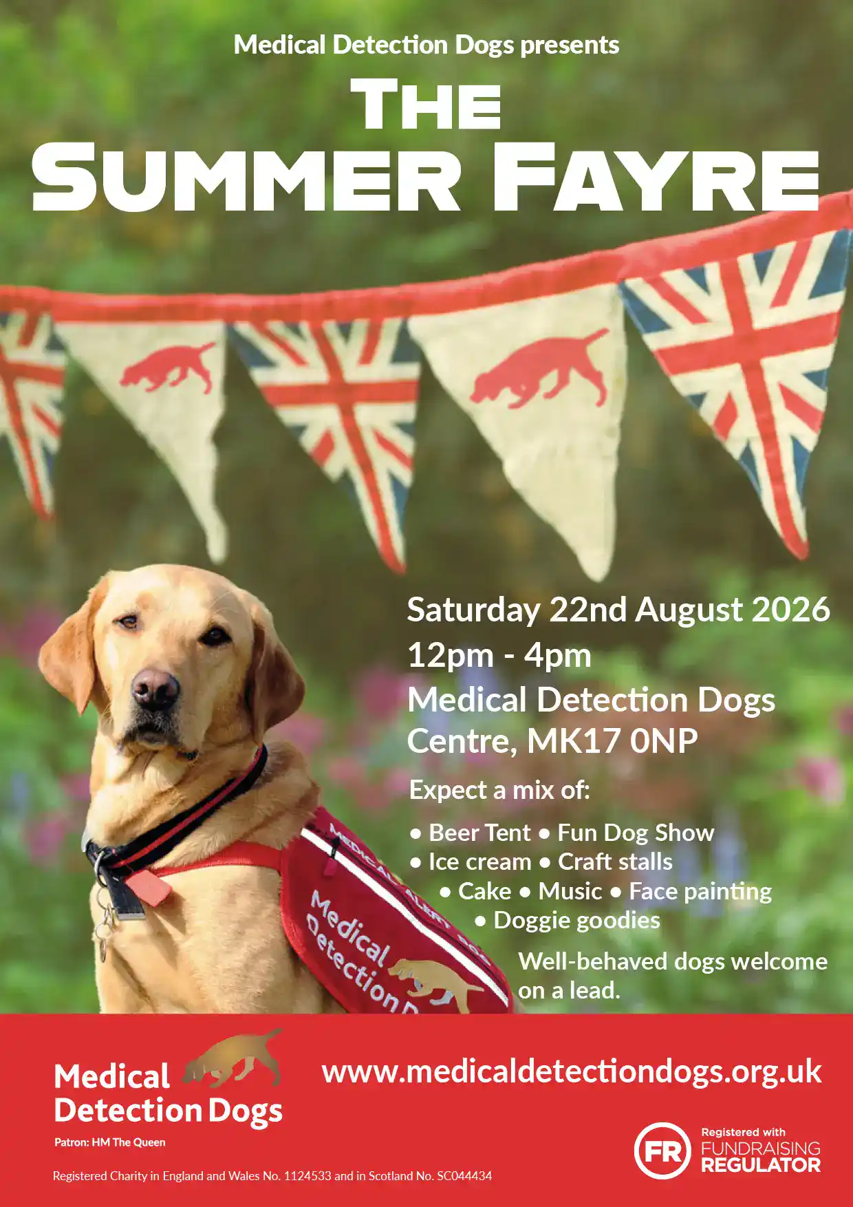 Summer Fayre At Medical Detection Dogs