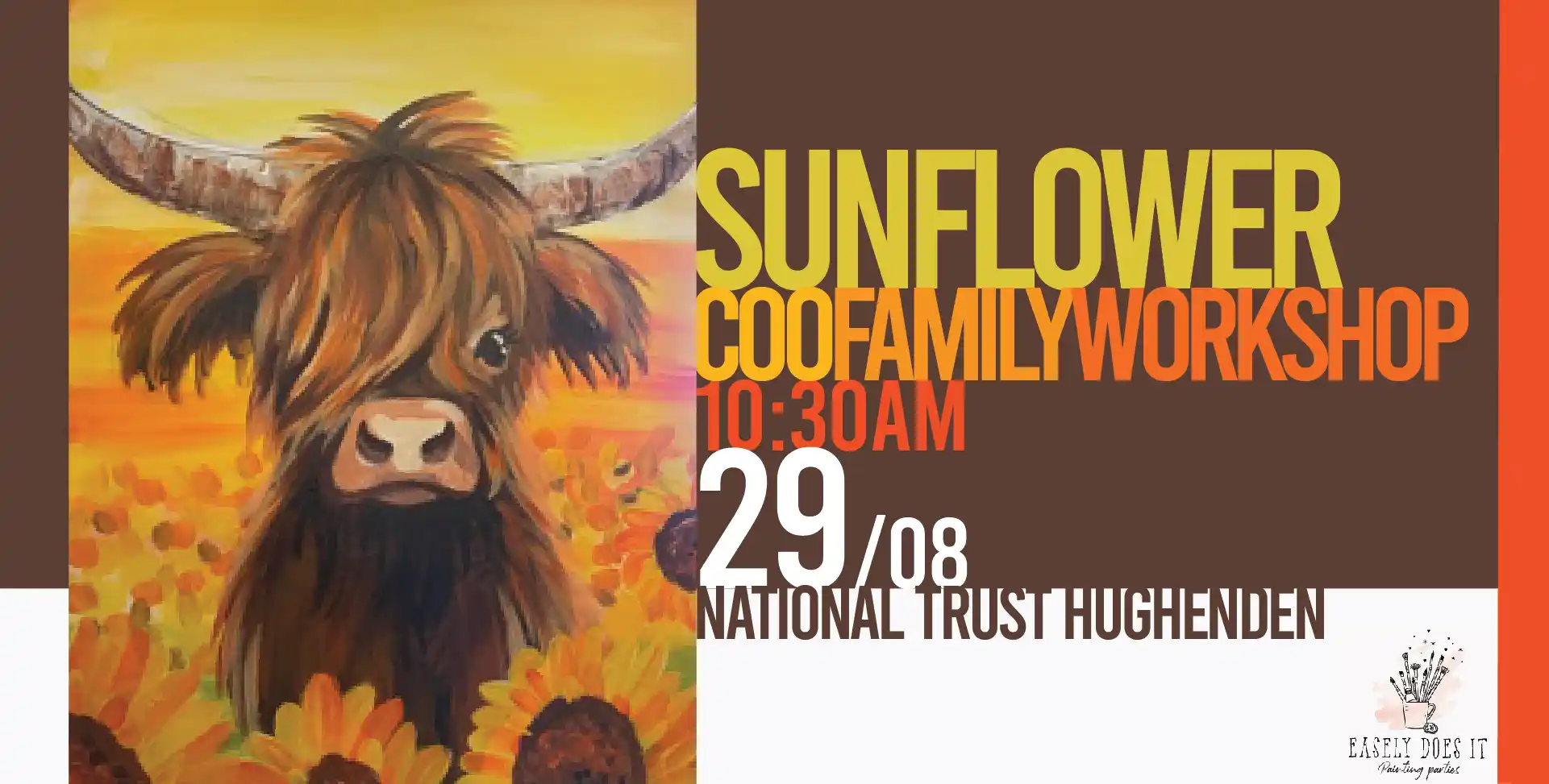 Sunflower Coo Family Painting Workshop
