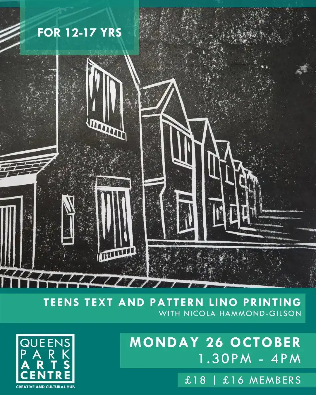 Teens Holiday Workshop: Text & Pattern Printing
