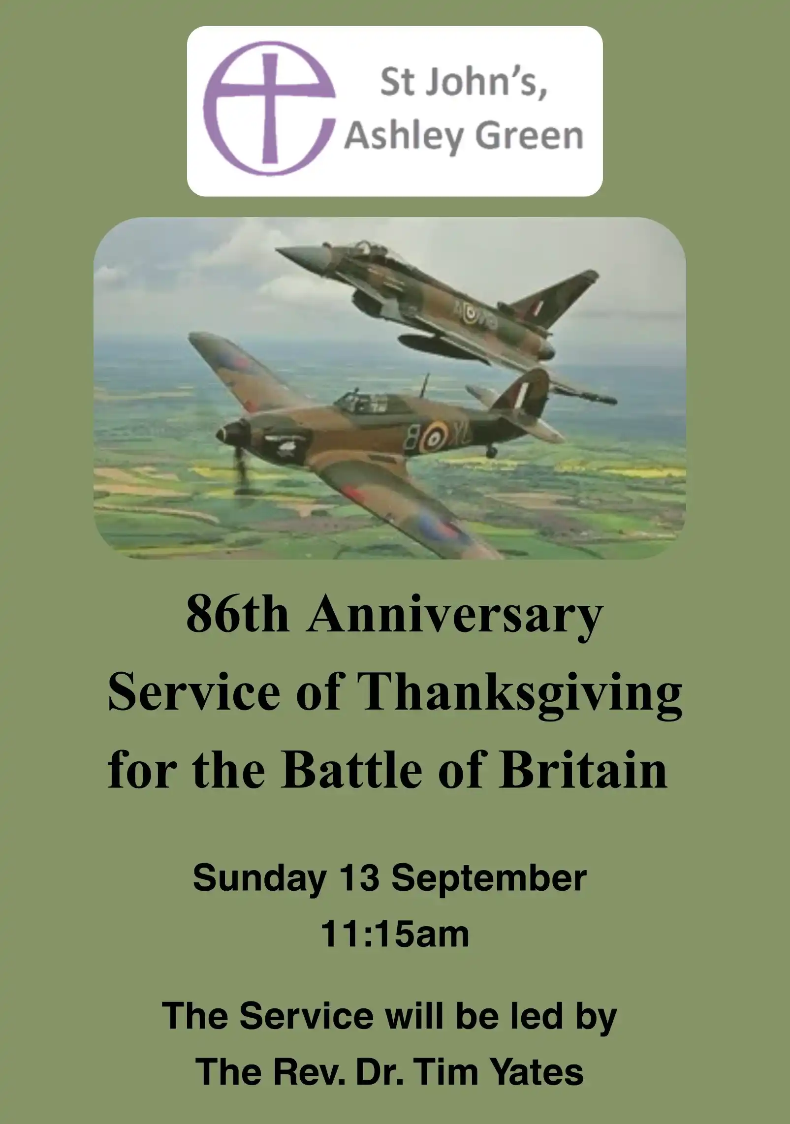 Thanksgiving Service For The Battle Of Britain