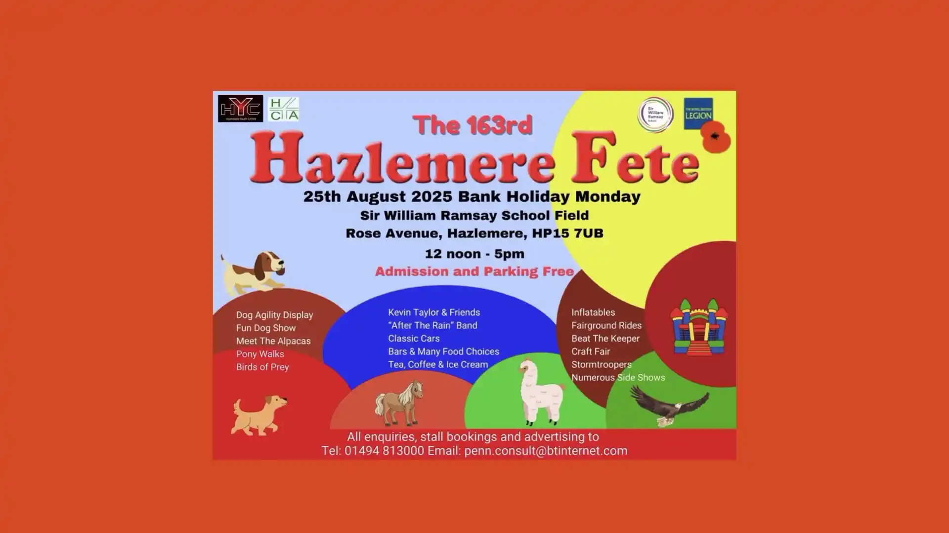 The 163rd Hazlemere Fete