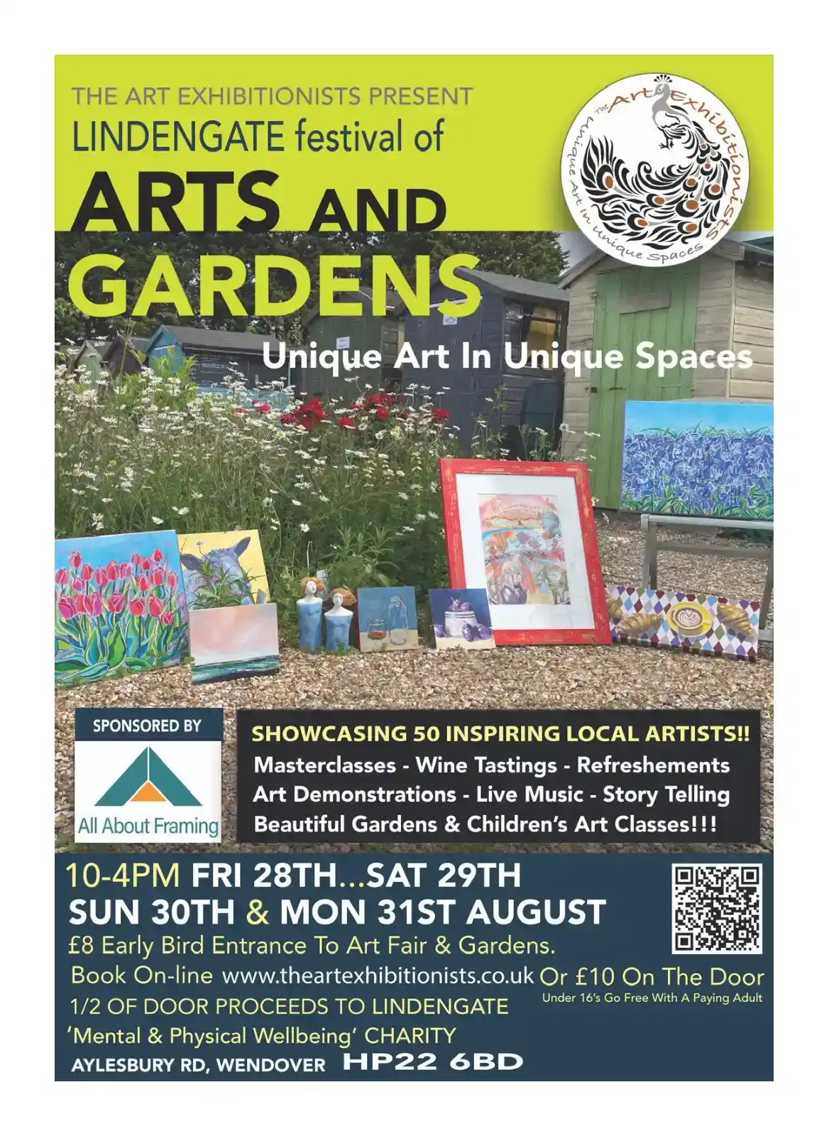 The Art Exhibitionists Present: Lindengate Festival Of Arts And Gardens