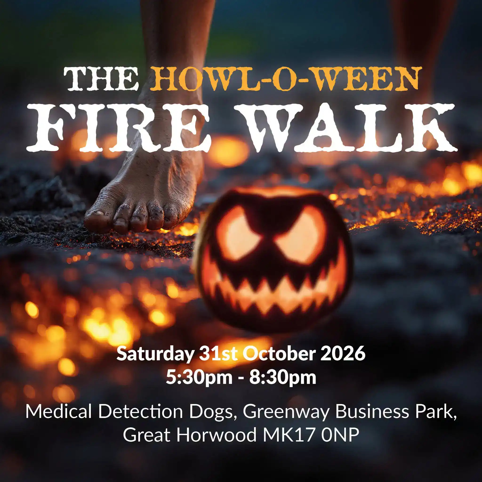 The Howl-O-Ween Fire Walk