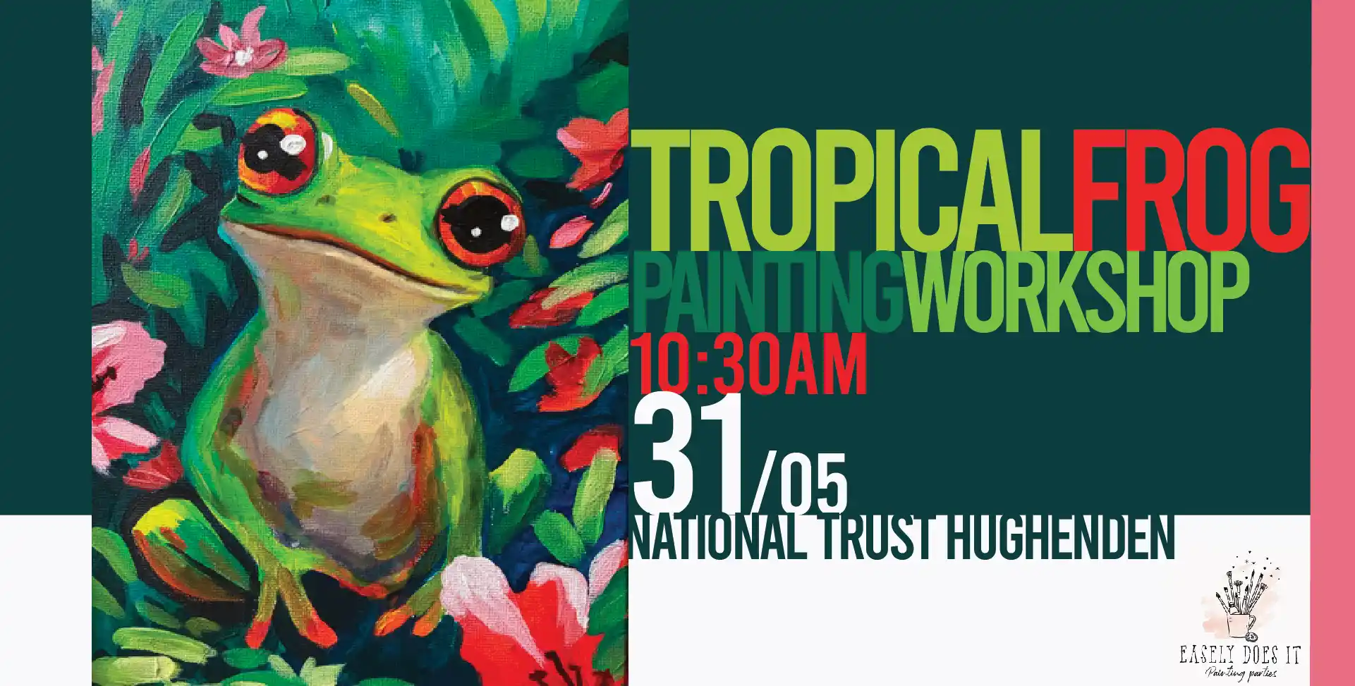 Tropical Frog Family Painting Workshop @ Nationla Trust Hughenden