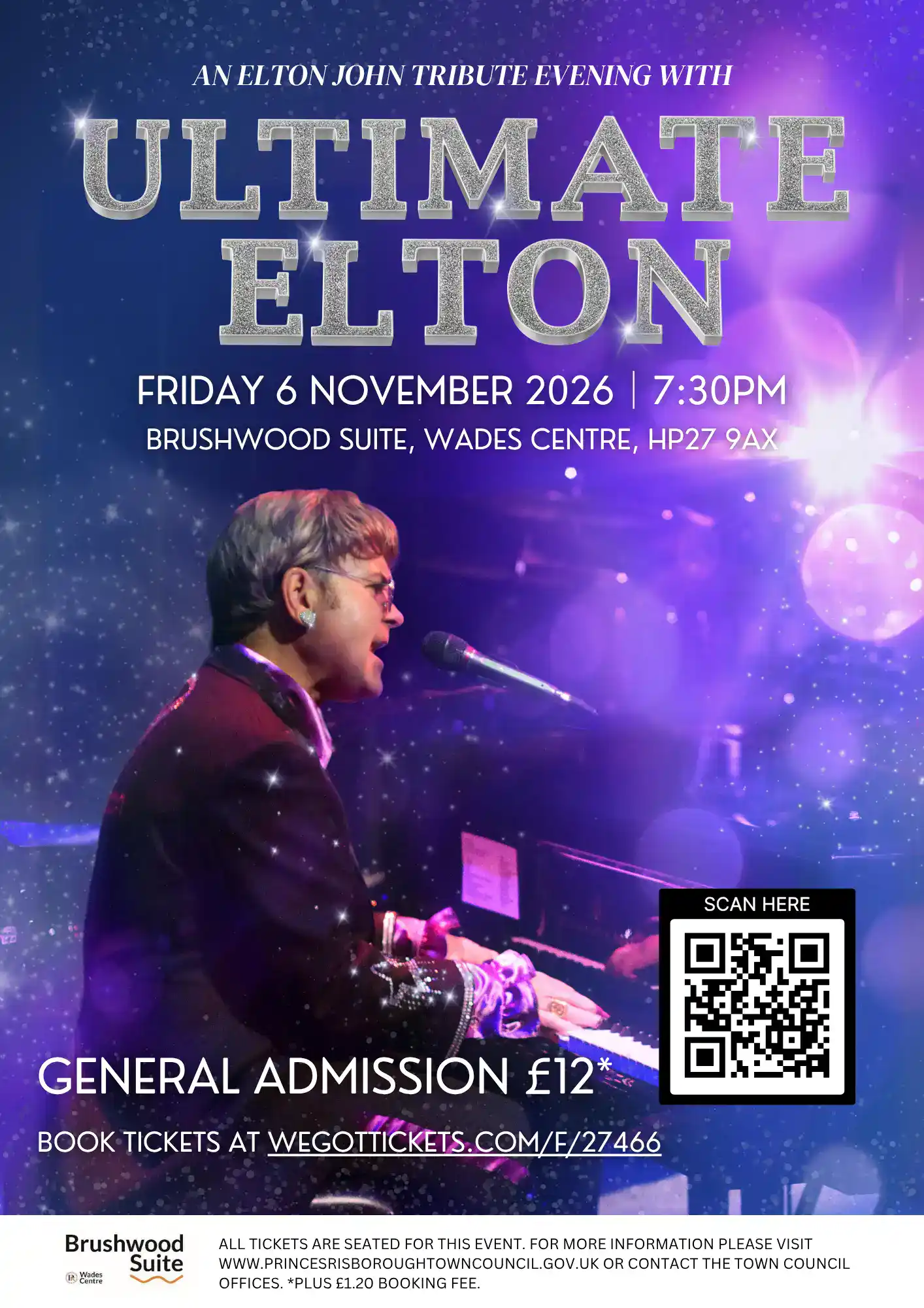 Ultimate Elton At The Brushwood Suite