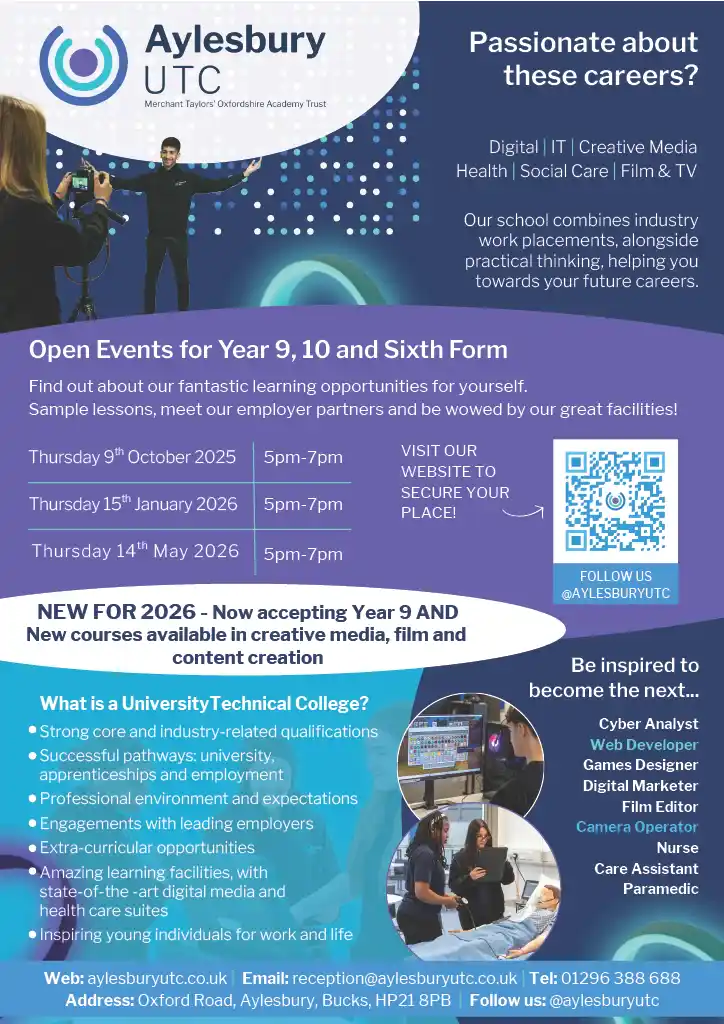 Aylesbury UTC Open Event
