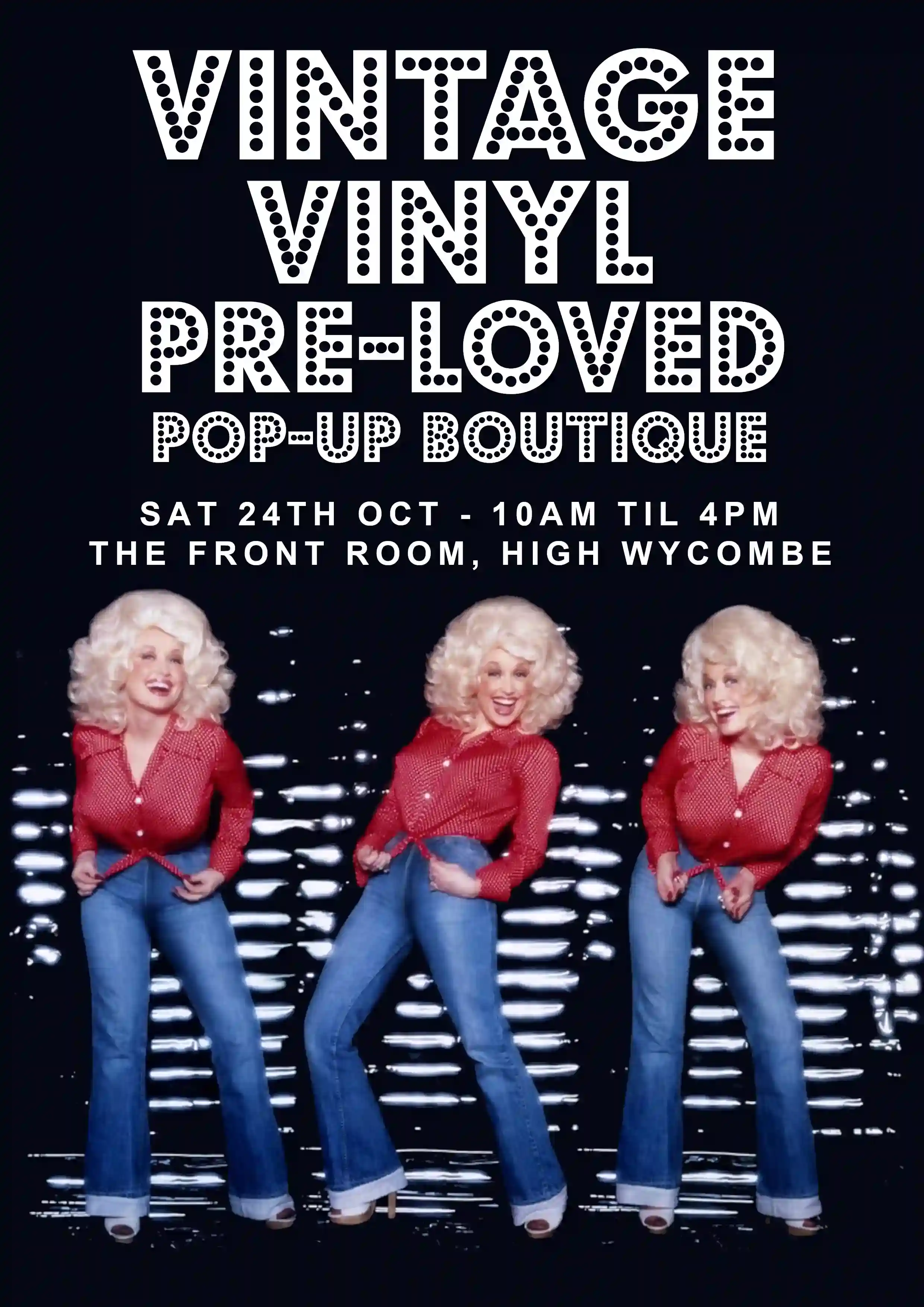 Vintage, Vinyl & Pre-Loved Pop-Up Boutique