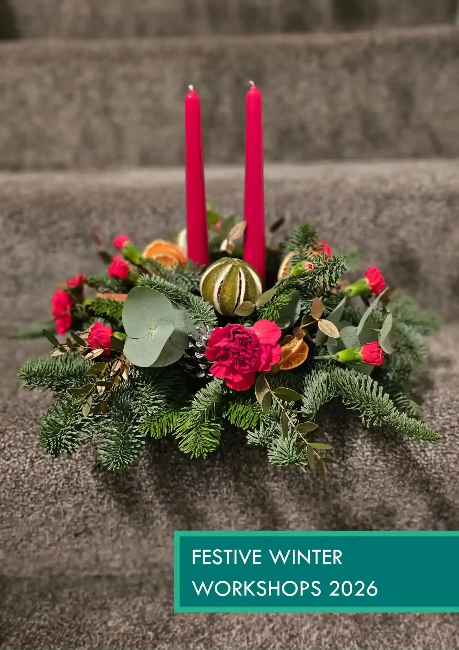 Winter Workshop: Advent Candle Table Decoration