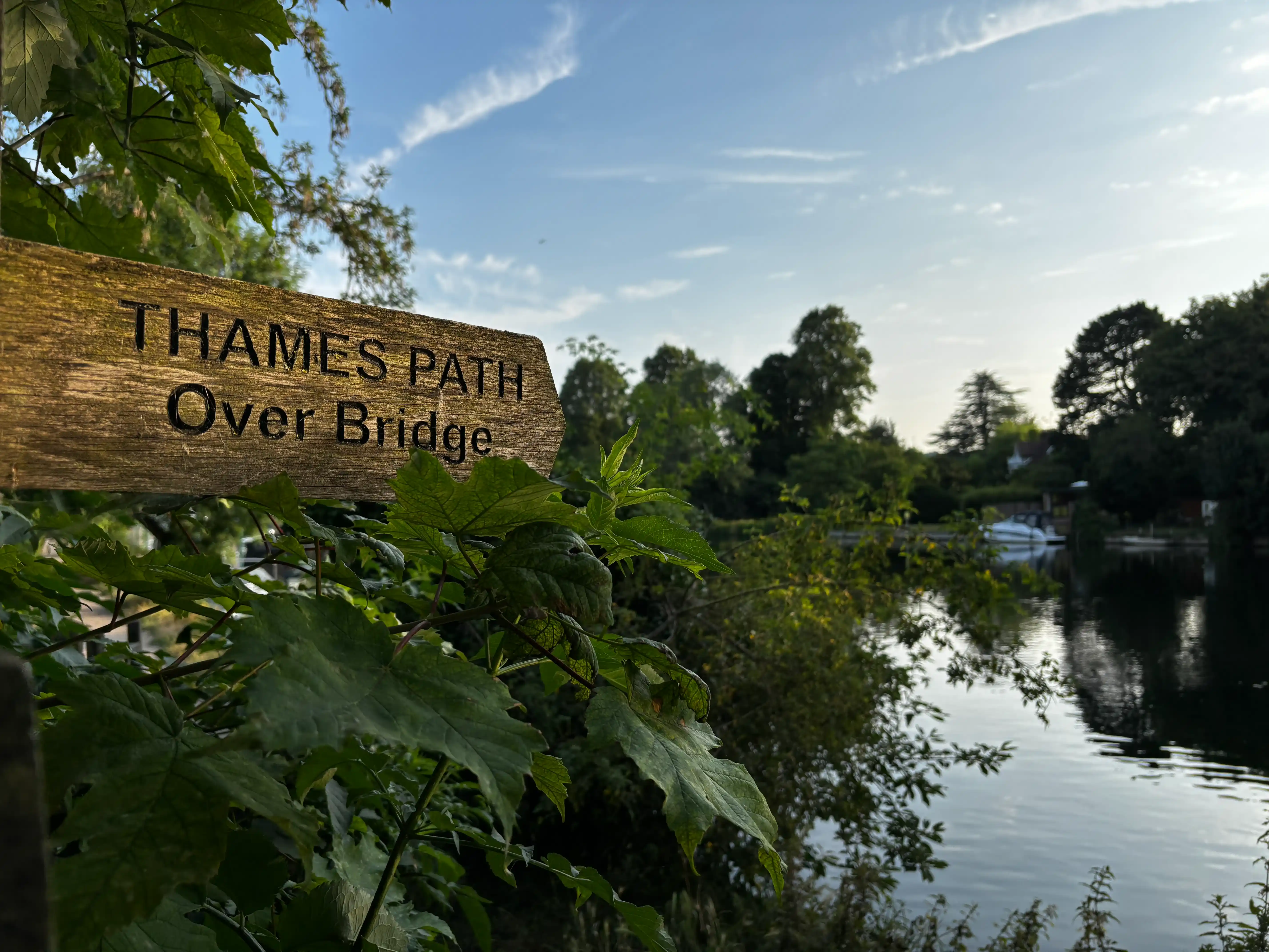 The Thames Path Sign