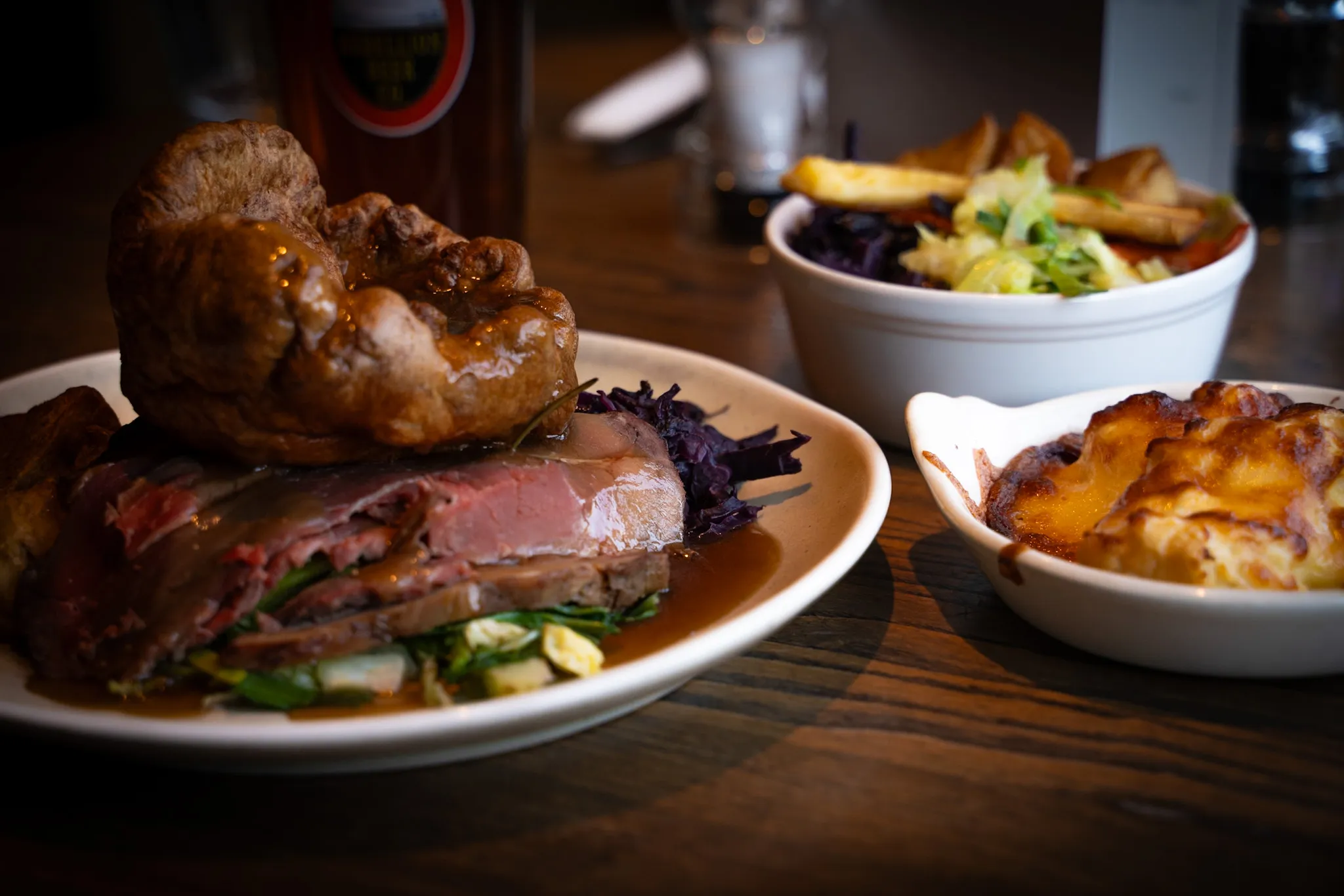 A delicious roast dinner at The King&rsquo;s Head, Little Marlow